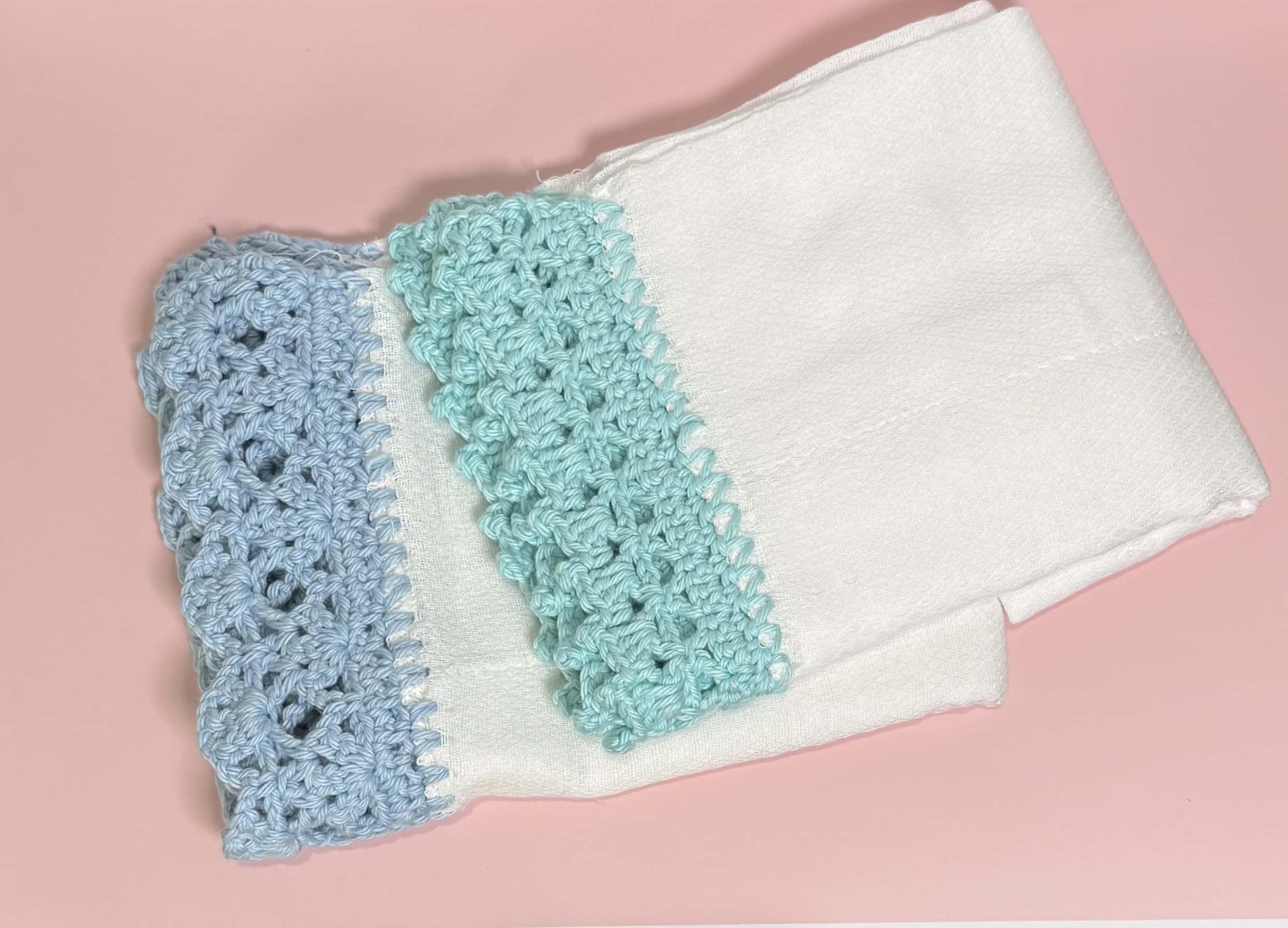Set of 2 Large Burp Cloths