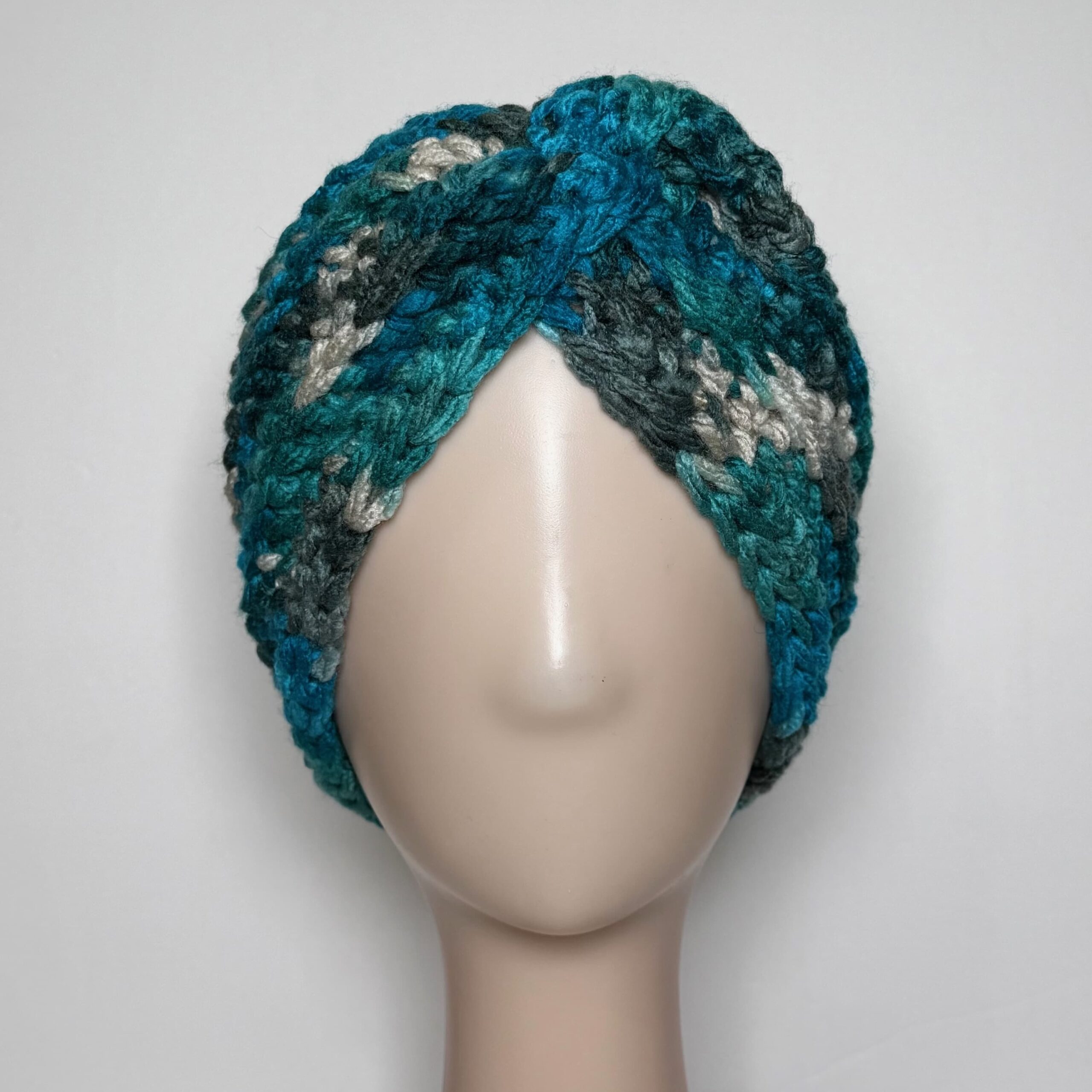 Twisted Crochet Ear Warmer Band
