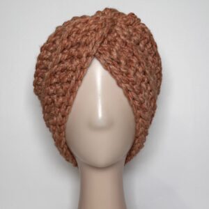 Chunky Twisted Rust Ear Warmer