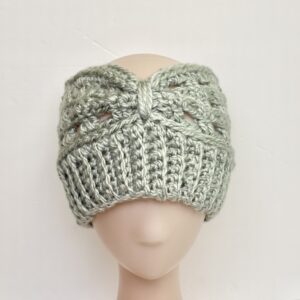 Handmade Sage Crochet Ear Warmer