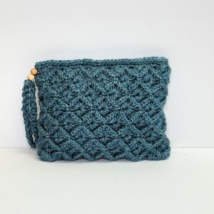 Handmade Crochet Zipper Pouch