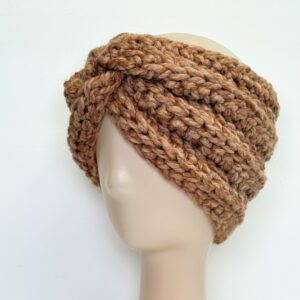 Chunky Twisted Rust Ear Warmer