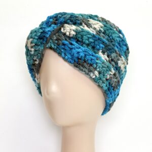 Twisted Crochet Ear Warmer Band